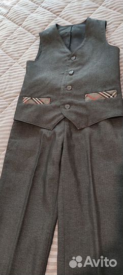 Школьный костюм на мальчика 134-140