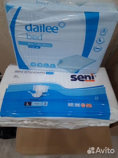 Памперсы для взрослых seni 3