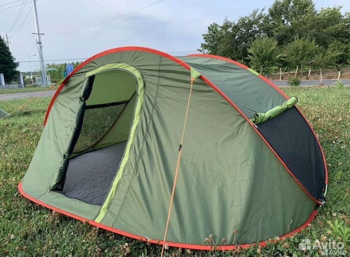 Автоматическая 4-местная палатка mircamping 950-4