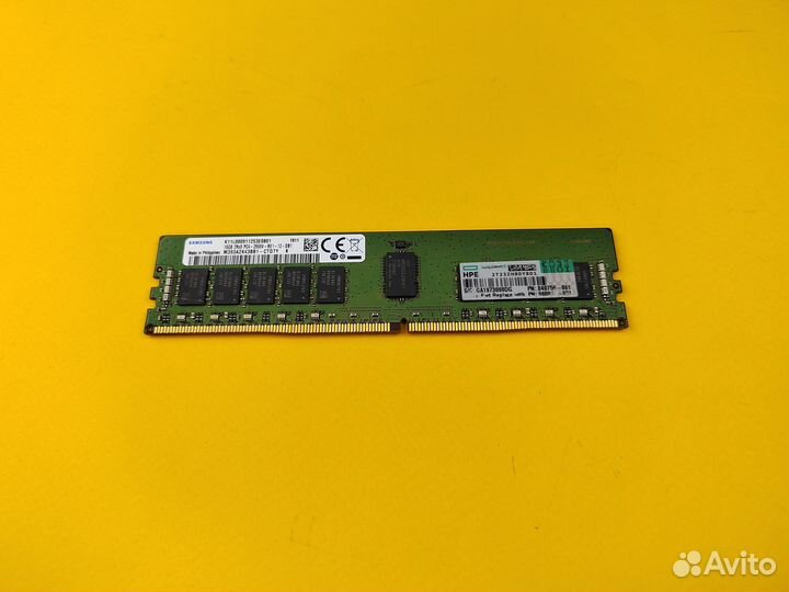 DDR4 16GB 2666 MHz ECC REG HP samsung серверная