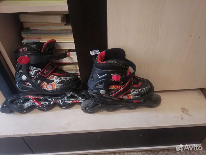Роликовые коньки детские раздвижные