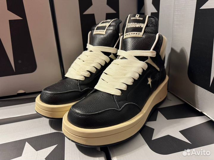 Rick owens x converse turbowpn