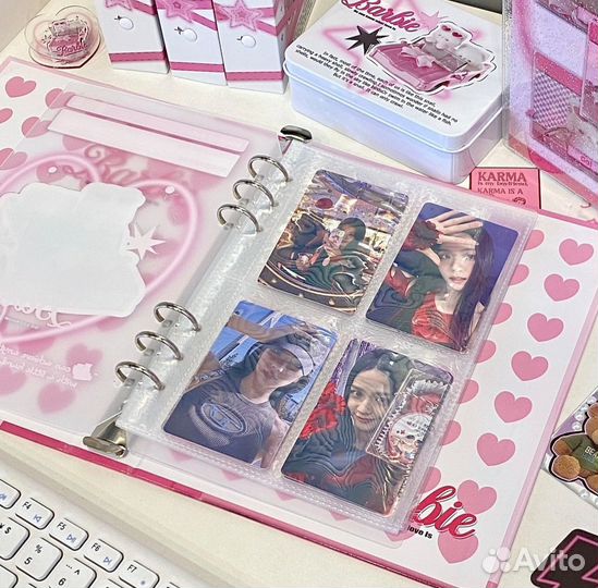 Биндер для карт k-pop Barbie cats