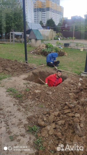 Монтаж септиков и автономных канализаций под ключ