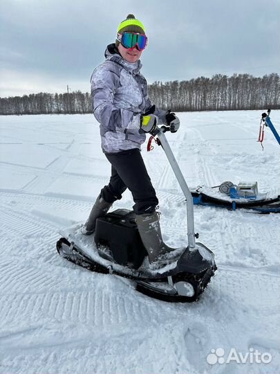 Мотосноуборд для гонок