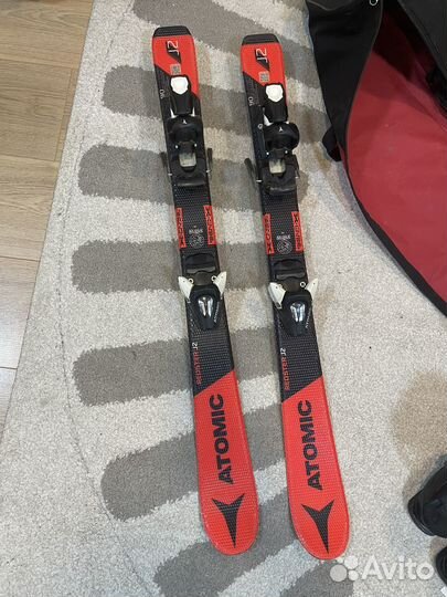 Горные лыжи детские 90 комплект