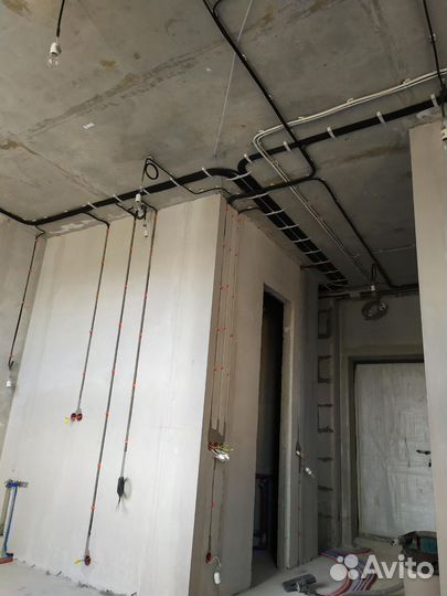 Замена, монтаж электропроводки под ключ