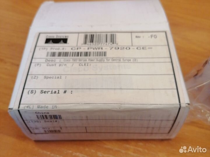 Блок питания Cisco