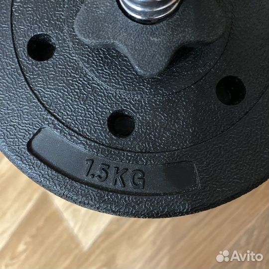 Гантели разборные