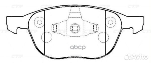 CKF-14 Колодки тормозные дисковые перед G