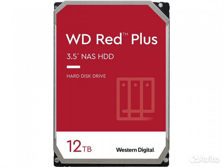 Жесткий диск WD Red Plus 12TB