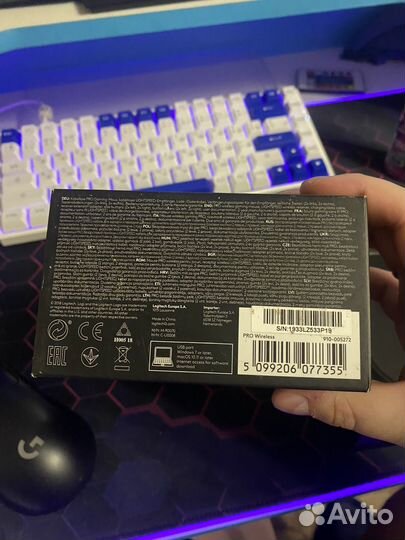 Игровая мышь logitech g pro wireless