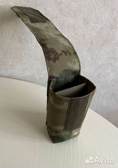 Подсумок тактический на 2 магазина ак закрытый 