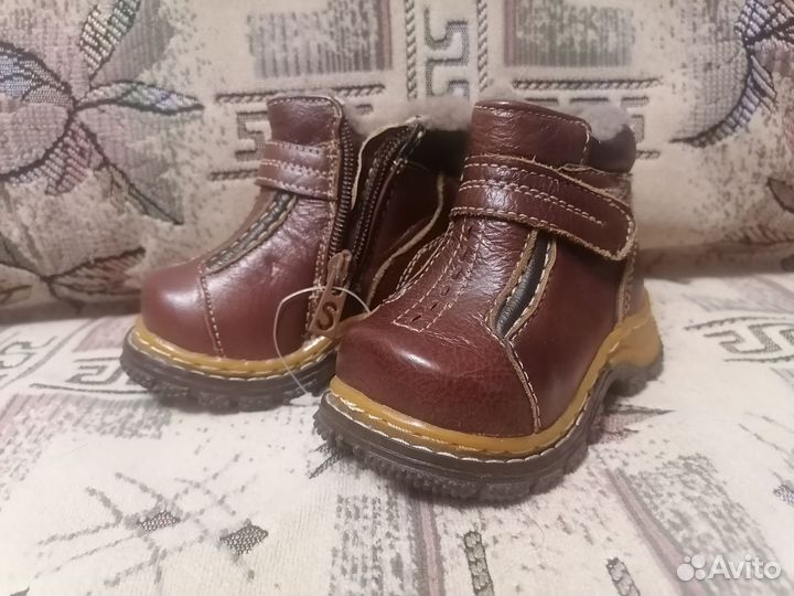 Детская зимняя обувь 19 размер