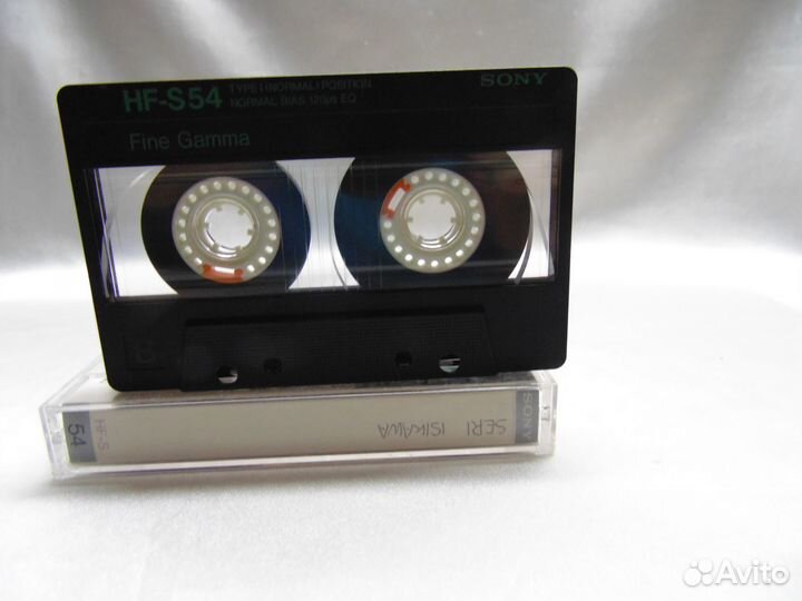 Аудиокассета Sony HF-S 54.Made in Japan.13