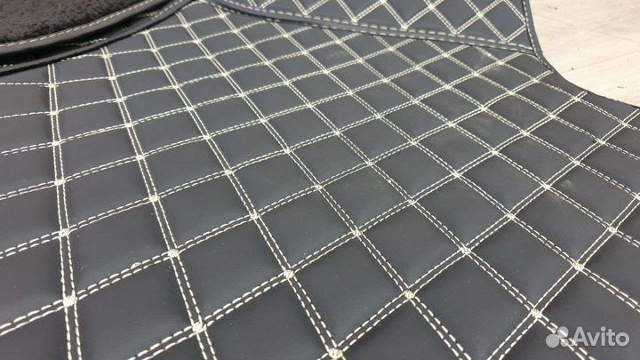 3d коврики из экокожи Scania S 2021