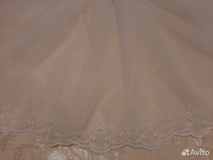 Тюль Микросетка вышивка метражом