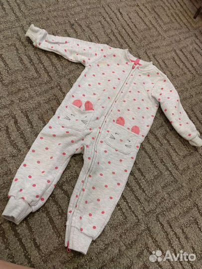 Вещи пакетом на девочку 80