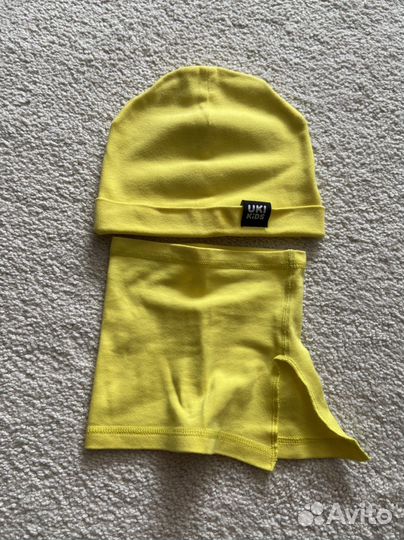 Комплект шапка и снуд весна/осень