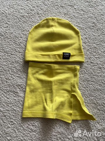 Комплект шапка и снуд весна/осень