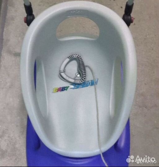 Санки с ручкой khw