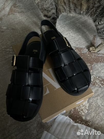 Сандалии zara 37