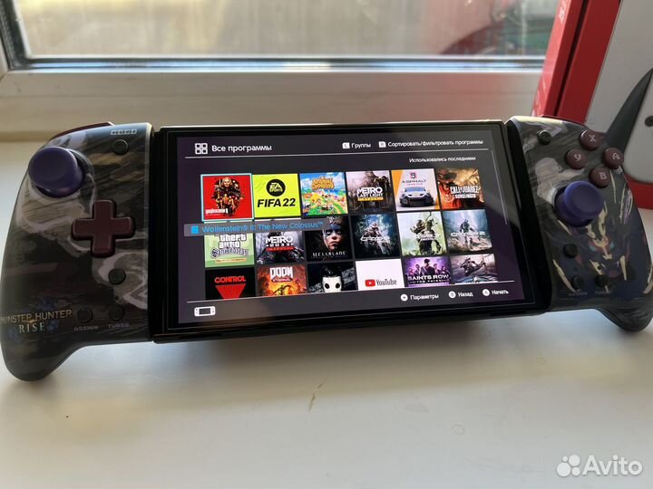 Nintendo switch oled с играми