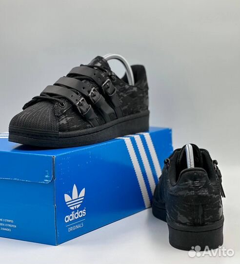 Кроссовки Adidas Superstar Rabbit 'Black'