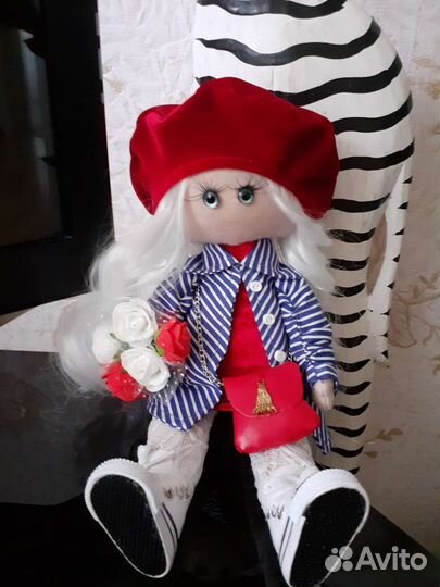 Интерьерная кукла ручной работы