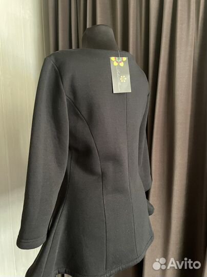 Свитшот флис черный новый