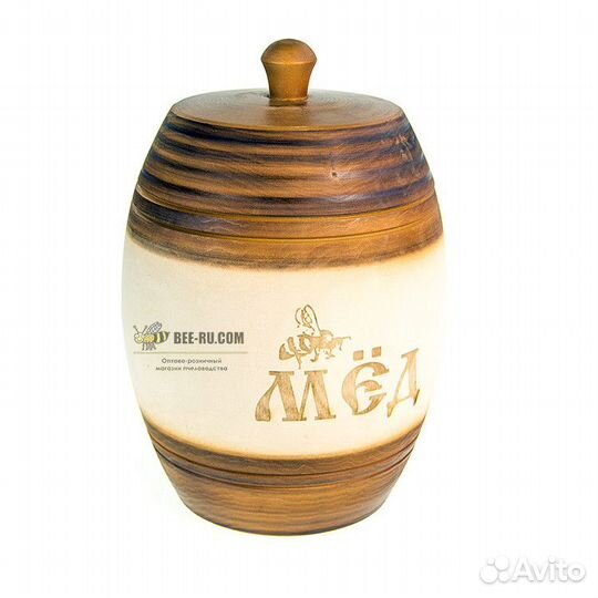 Бочонок для меда Царский 3 кг
