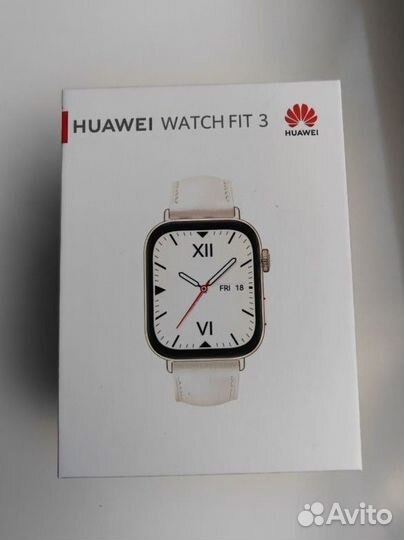 Смарт-часы huawei Watch Fit 3 NFC White