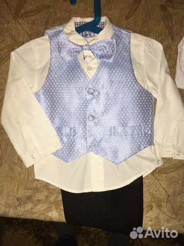 Костюм праздничный тройка (2 штуки) разных размеро
