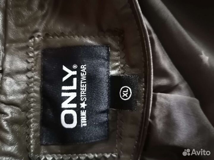 Парка - дождевик XL Only экокожа