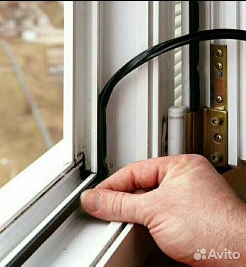 Замена уплотнителей Ремонт пластиковых окон