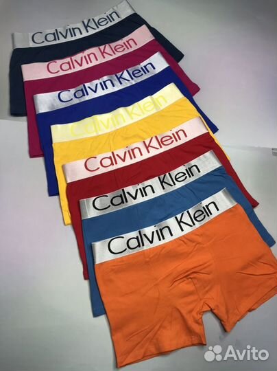 Трусы мужские боксеры calvin klein хлопок