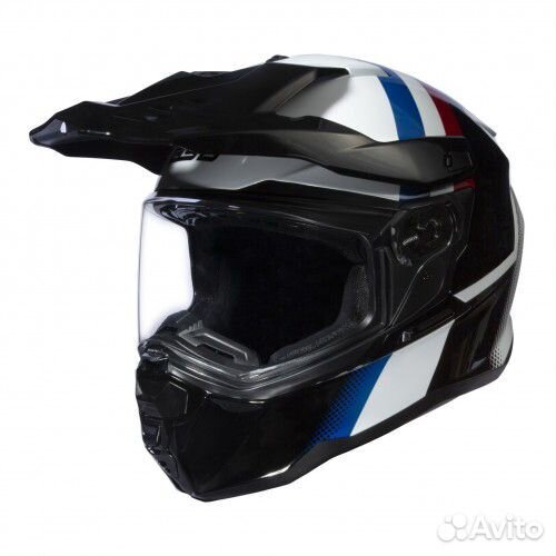 Шлем GSB XP-22 White Blue Red NEW