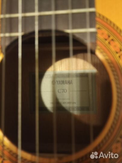 Классическая гитара Yamaha C70