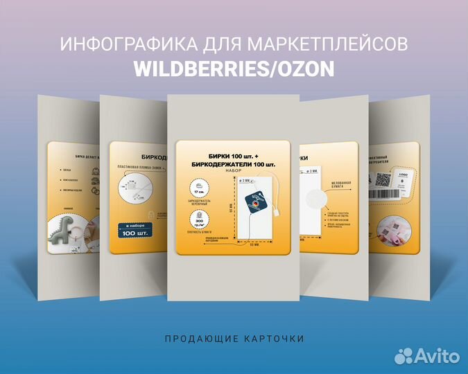Инфографика для маркетплейсов Wildberries/Ozon