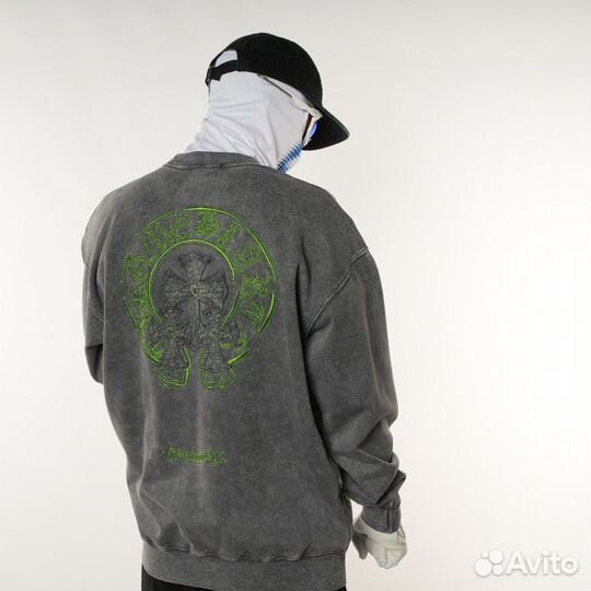 Свитшот chrome hearts oversize