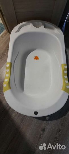 Детская ванночка для купания с горкой