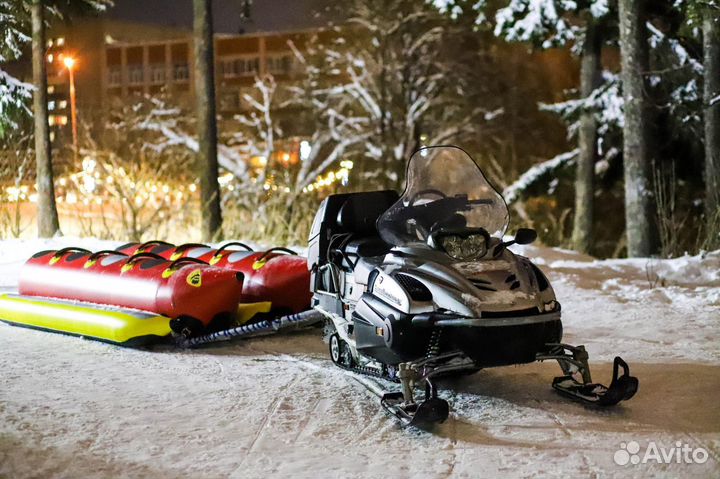 Аренда снегоходов. Аттракцион 