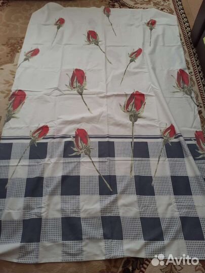 Бу Постельное белье 1,5 спальное бу