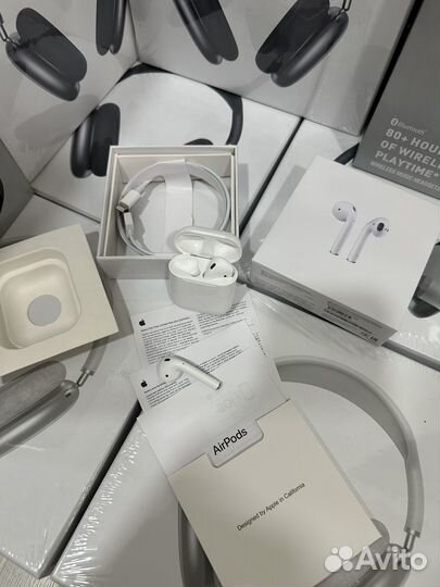 Airpods 2 airpods 3 airpods pro2 черные