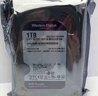 Жесткий диск 1tb HDD WD Purple 1 Тб Гарантия