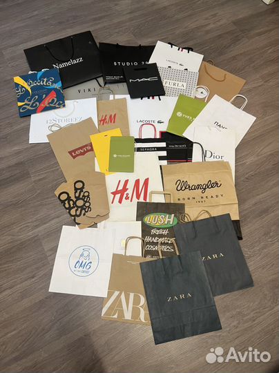 Брендовые пакеты 12storeez furla lacoste lancome