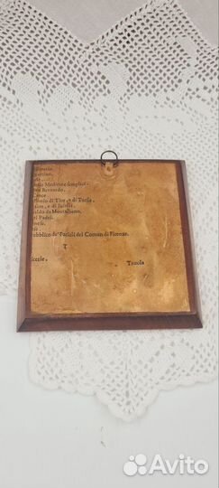 Миниатюра на кости Наполеон