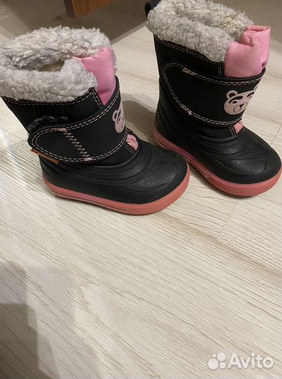 Зимние ботинки для девочк