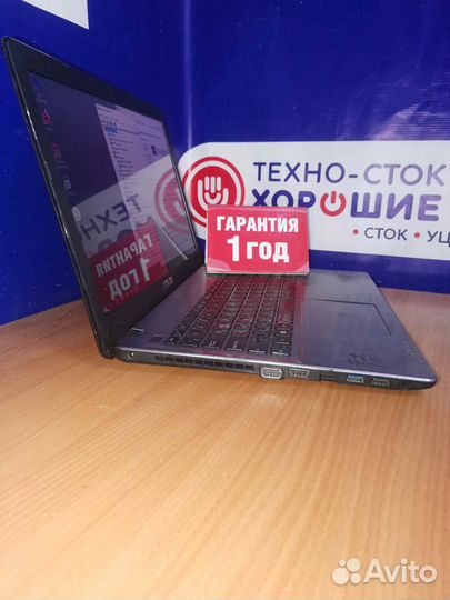 Ноутбук бу asus с гарантией 1 год