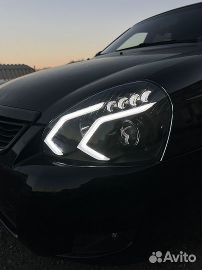 Фары amg на priora